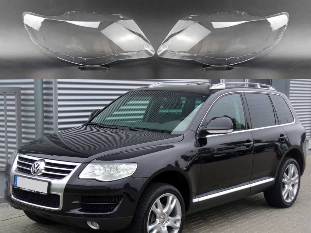 Стъкла за фарове на VW Touareg 7L Facelift (2006-2010)  555