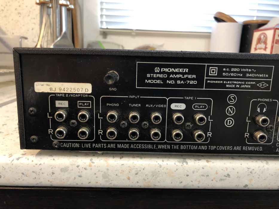 Pioneer SA-720 стерео
