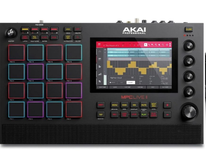 AKAI mpc live II автономный продакшн центр и семплер