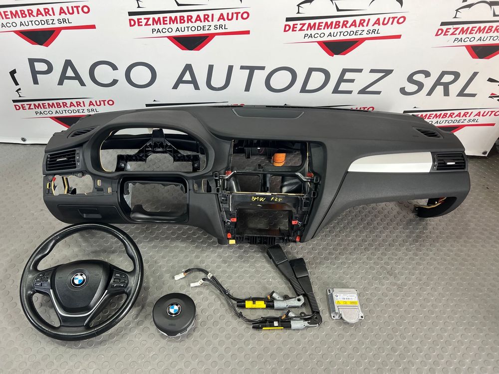 Kit Airbag Complet/Plansa Bord Airbag Volan Centuri Bmw X3,X4 F25 F26