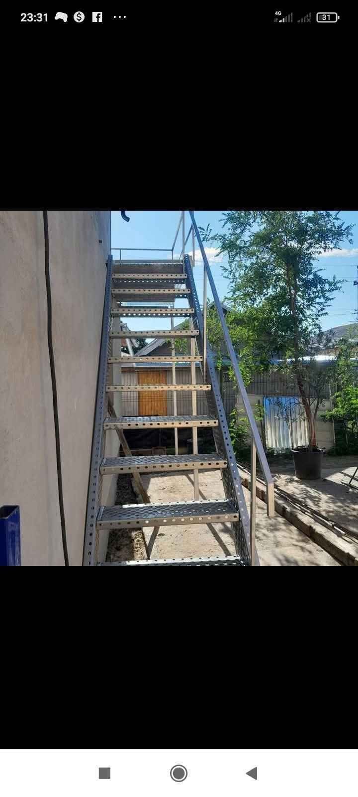 Scări metalice galvanizate la orice demisiune asiguram transport ori u