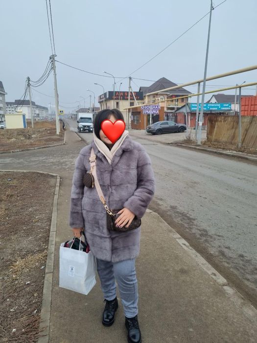 Норковая шуба от бренда Omabelle