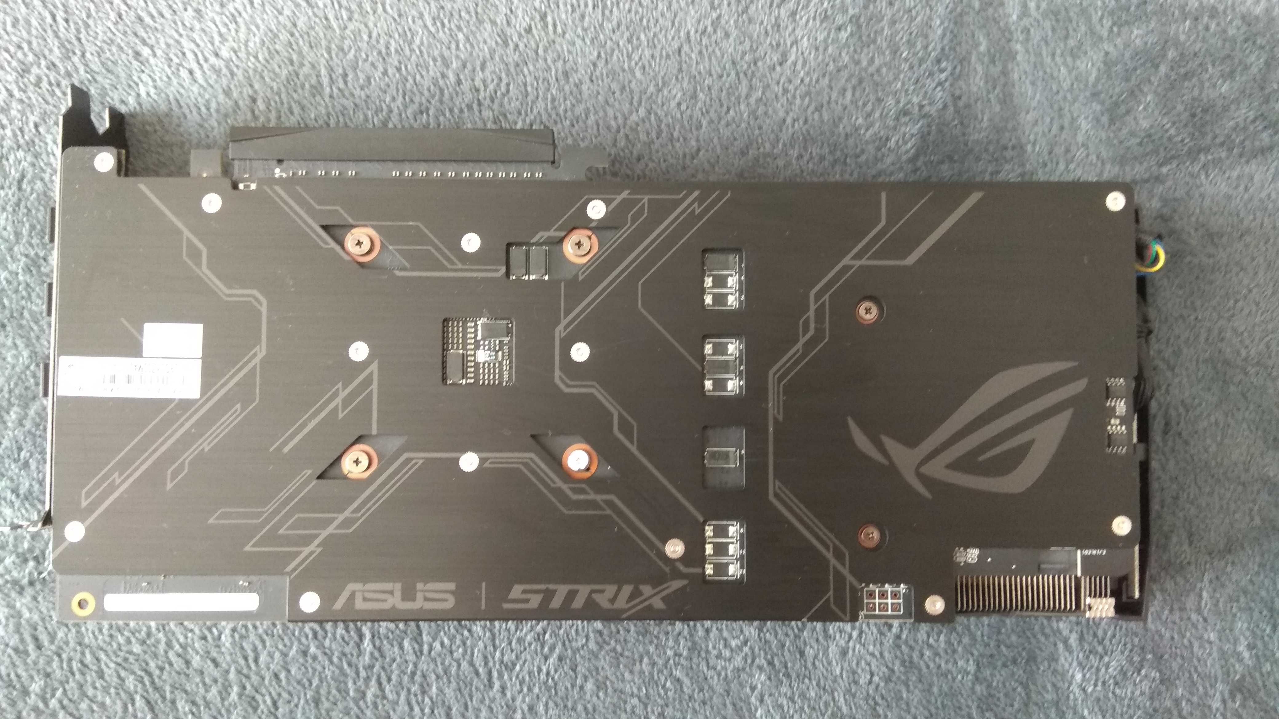 Видеокарта asus rog strix gtx 1060 6GB