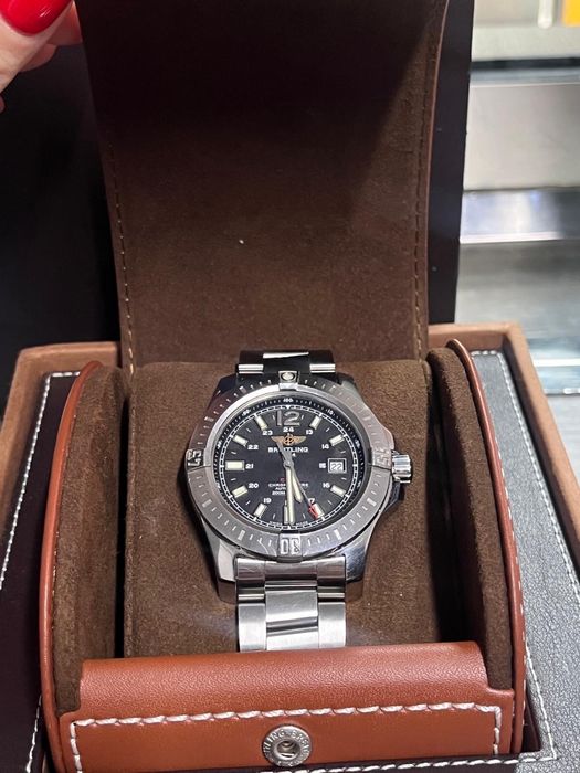 Breitling Colt acte curie card ca NOU - full box ! P