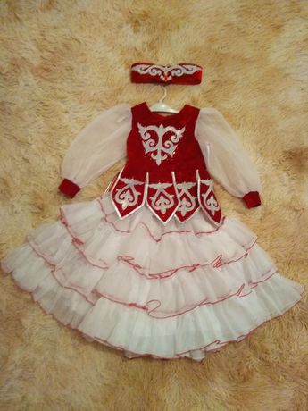 Казахский национальный костюм на девочку 5-6 лет