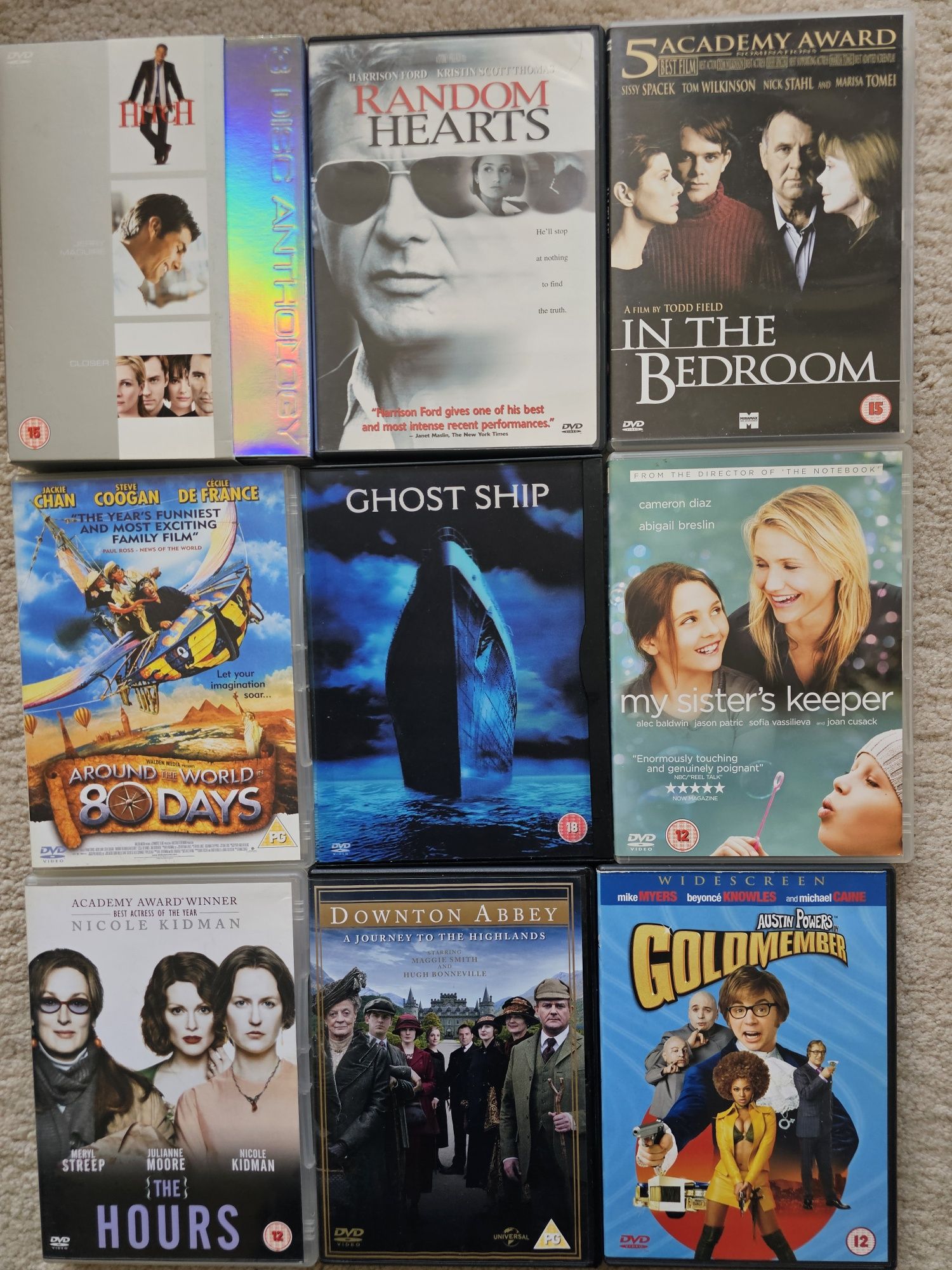 Оригинални DVD от лична колекция на Английски език