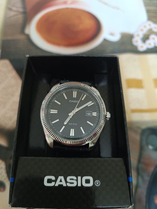 Ceas casio nou curea piele