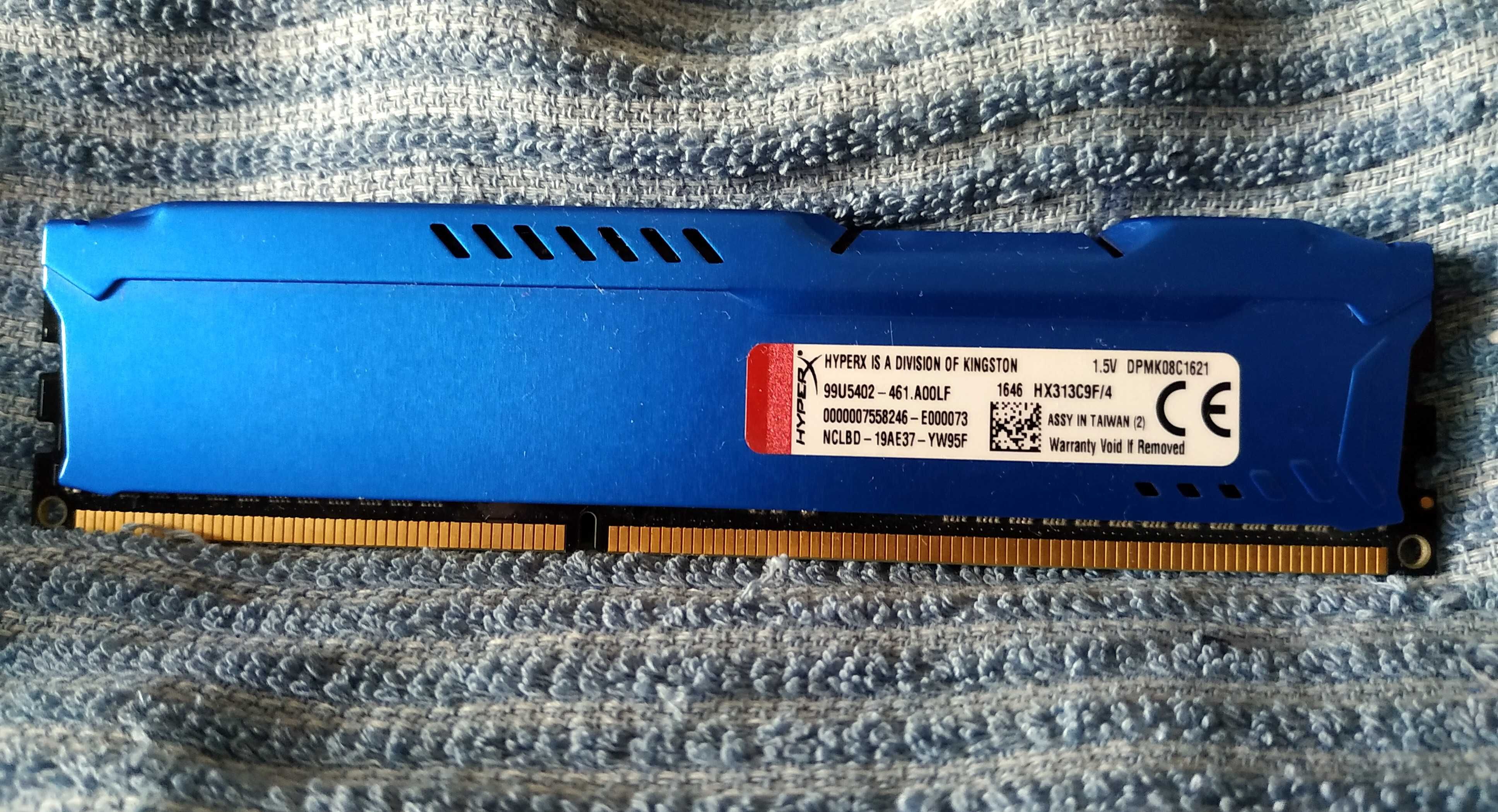 Memorie RAM FURY HYPERX DDR3  4 GB HX313C9F499U5402-461.A00LF