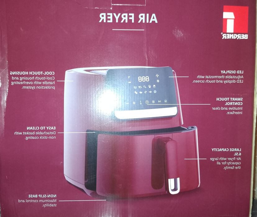 Air fryer bergner 16002 6L jumate nou