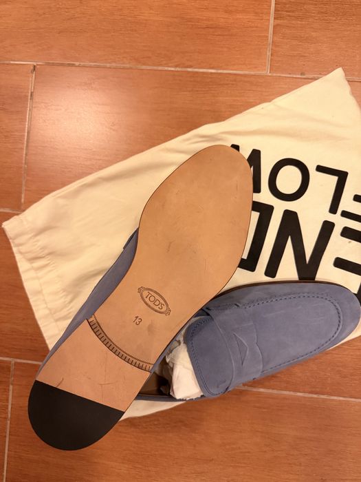 Loafer mocasini tods autentici marimea 13/47 31,5-32 cm