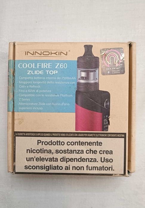 Mod Coolfire z60 vape Zlide top