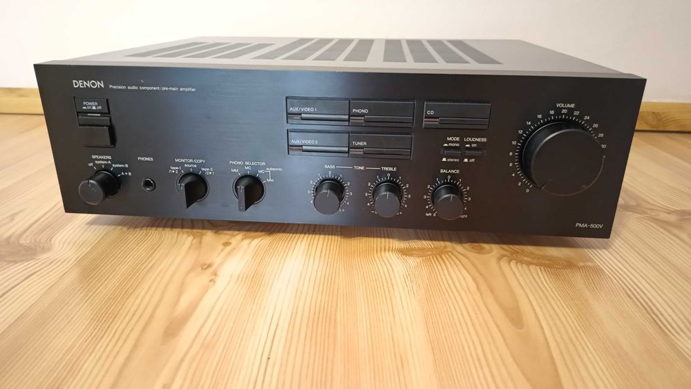 Muzica Denon PMA 500 V putere 2*80watt ,Made in Japan !