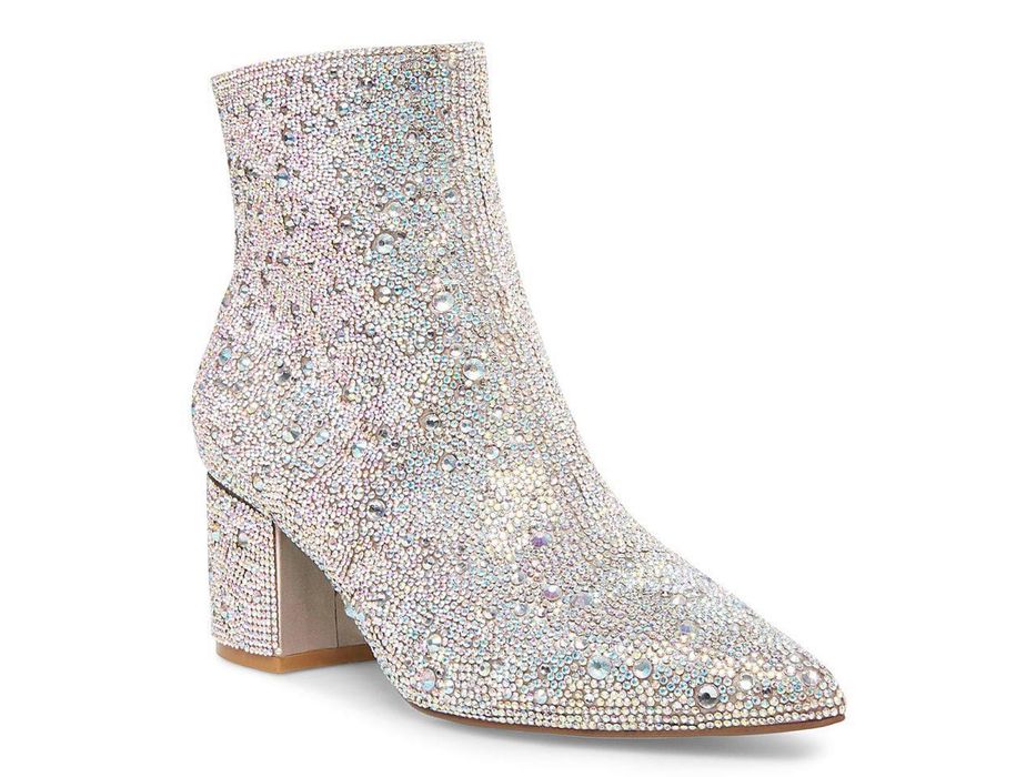 Эксклюзивные ботильоны «Betsey Johnson» (Model: Cady Silver)