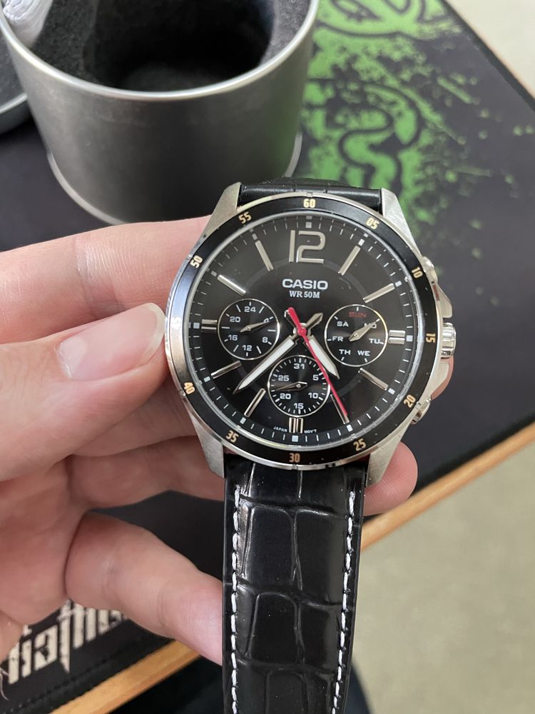 Часы Кварцевые CASIO MTP-1374L-1AVDF сталь