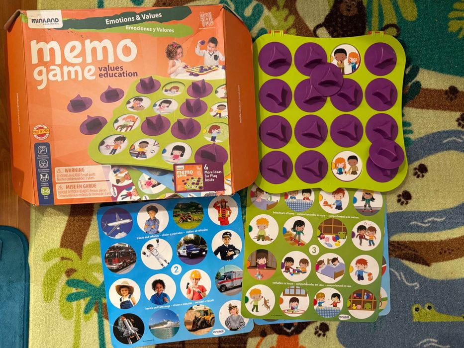 Jucarii copii joc 3-6 ani Memo Game