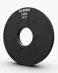 Eleiko Vulcano Plate 2,5 kg black тежести професионални made in Sweden