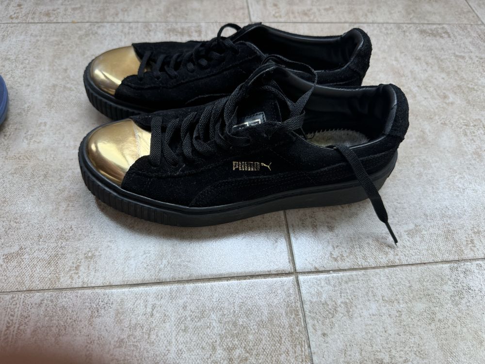 Оригинални кецове  Puma естествена кожа