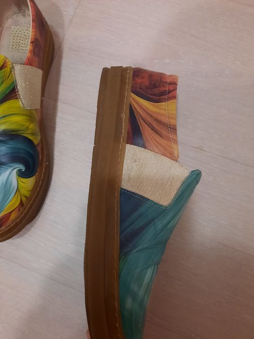 Дамски обувки от естествена кожа