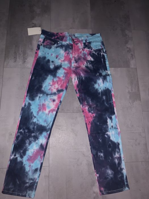 custom tie dye jeans