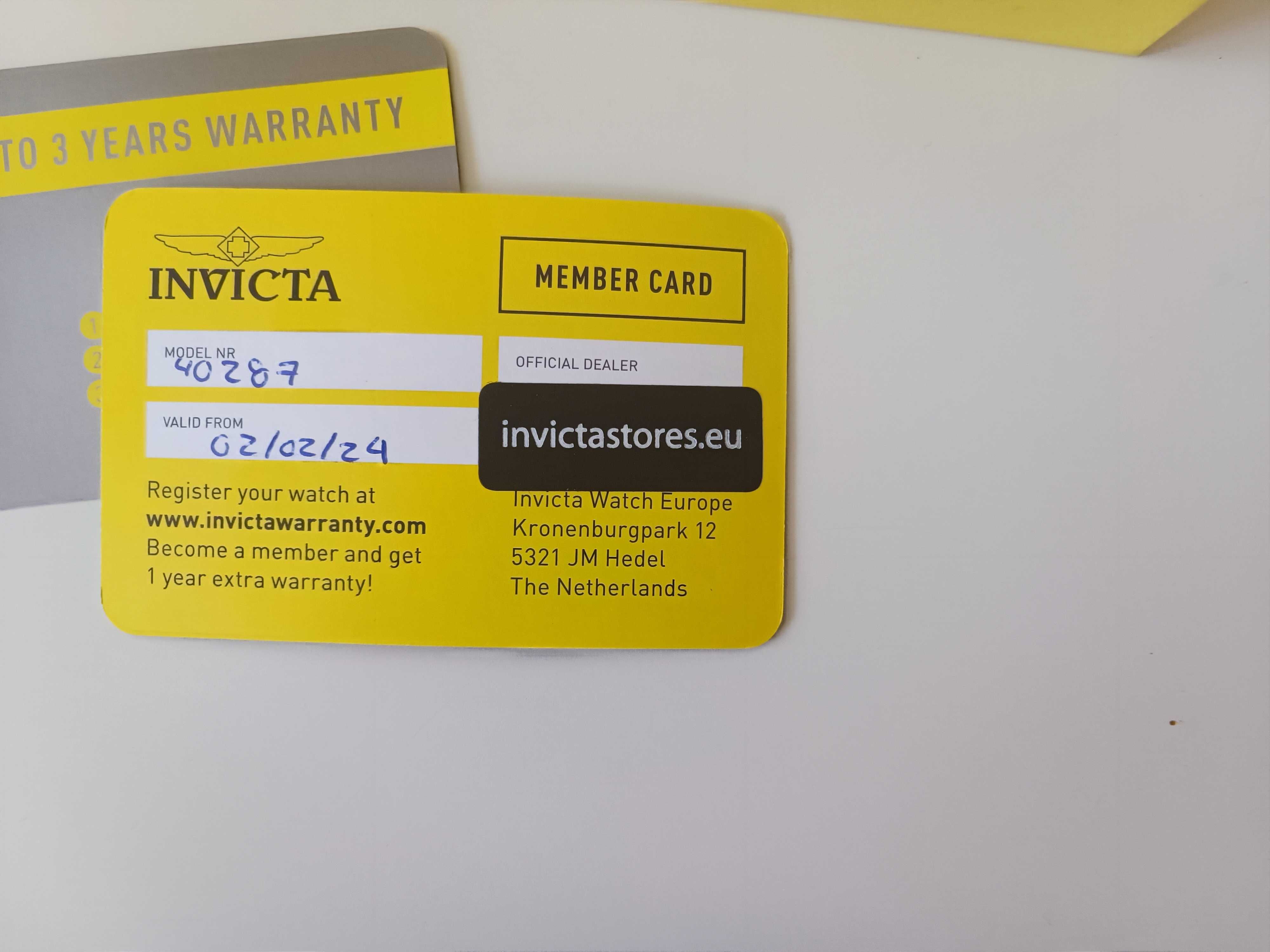 часовник Invicta Aviator Model 40287