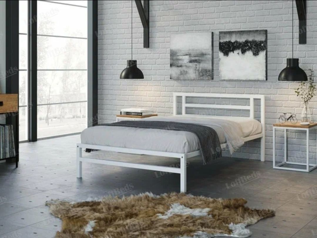 Односпальная, двуспальная кровать БЕРЛИН, Karavat Kravat loft, kalavat