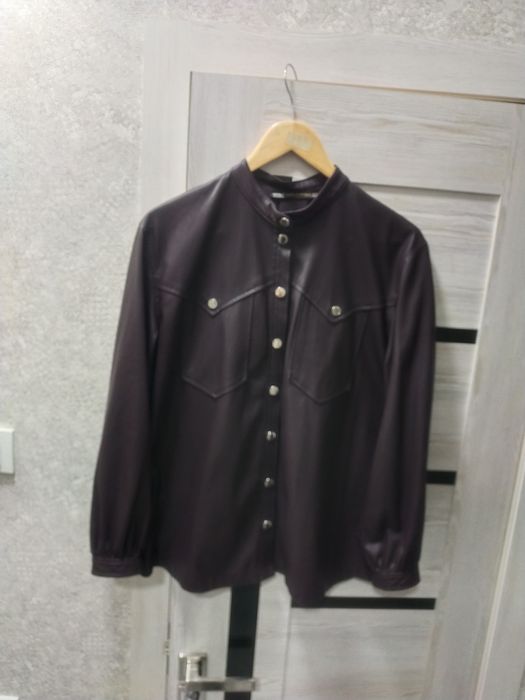 Рубашка ЭКО кожа,Love republic.