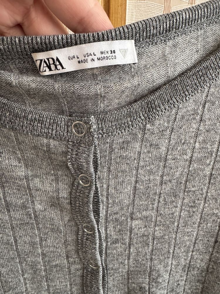Боди «Zara” тонкое, мягкое, разм. M (S)