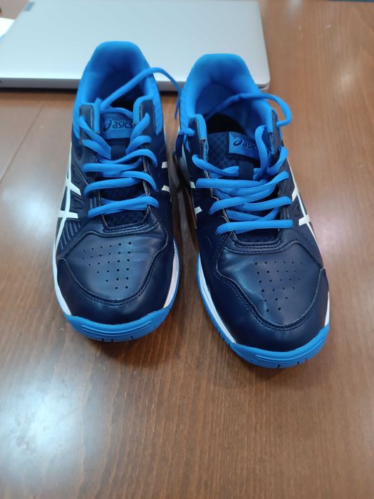 Кожени маратонки ASICS