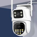 Camera de Supraveghere WIFI PTZ , TSS-P09, cu 2 Lentile ,  Full HD