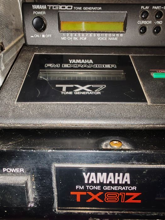 Modul Yamaha TX 7, TX 81 Z, TG 100, Yamaha Dx