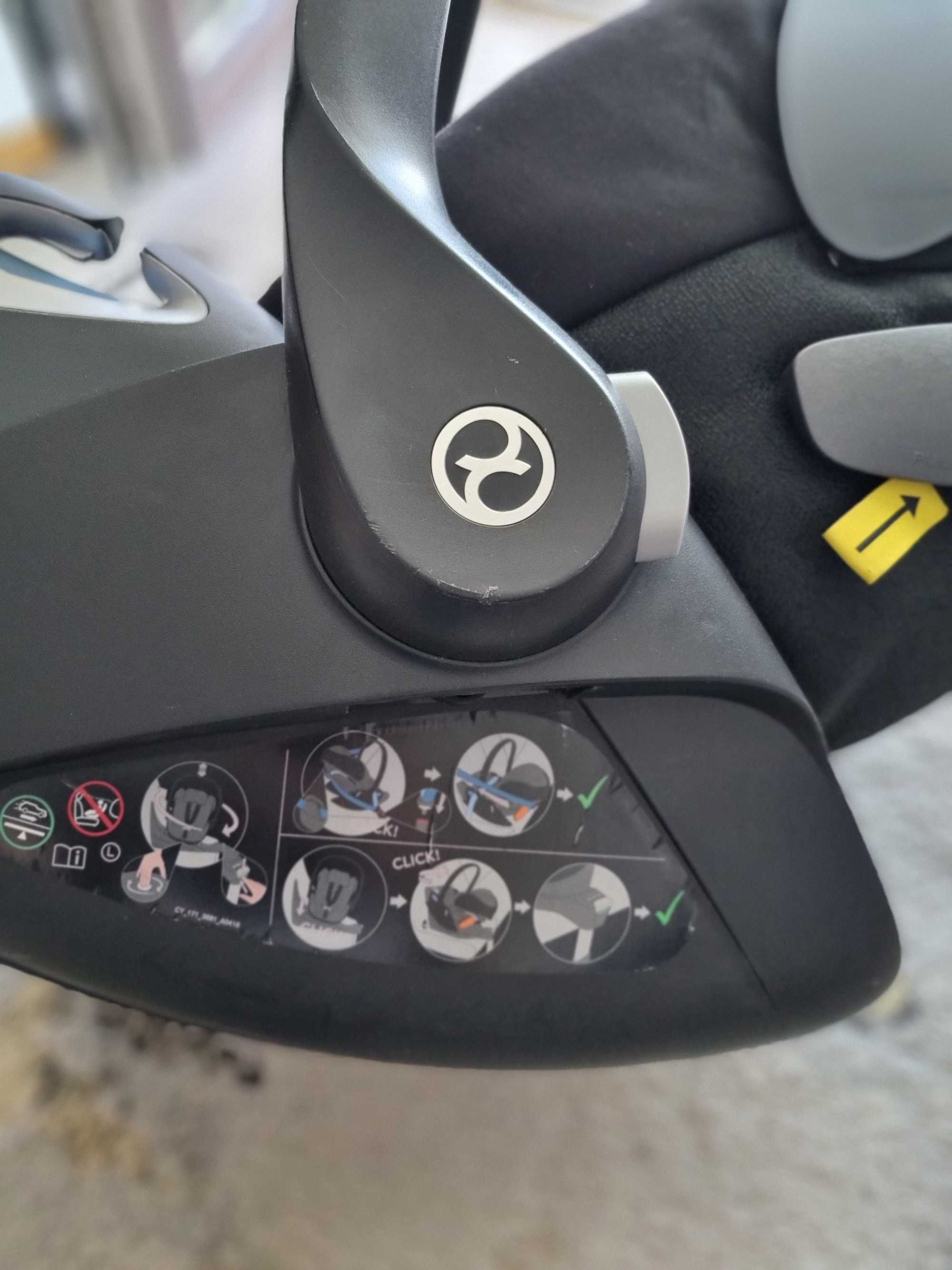 Scoica auto Cybex Platinum Cloud Z + adaptori pentru carucior inclusi