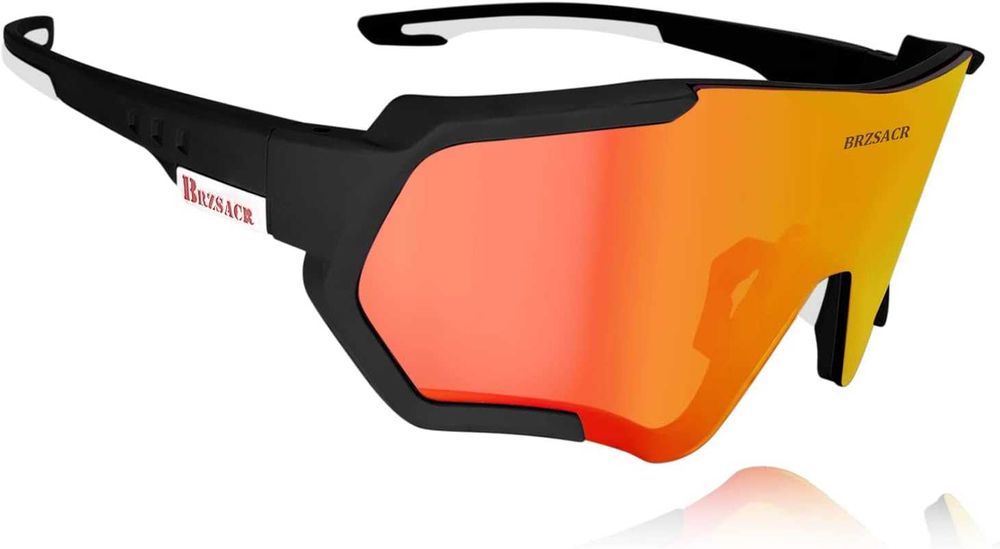 Ochelari polarizati sport pt ciclisti,unisex,3 lentile,BRZSACR,noi