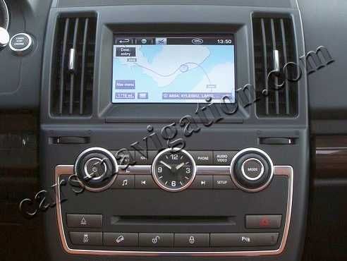 Диск навигация Ленд Ровър Land Range Rover Sport Freelander Discovery