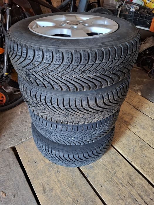 Roti 5x112 Gama Vag ,audi ,Mercedes cu anvelope de iarna 195 65 15