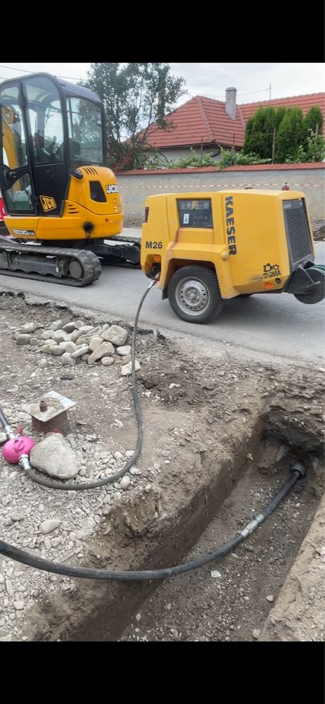 Subtraversari orizontale 130- Rachetă pneumatică -Bransamente