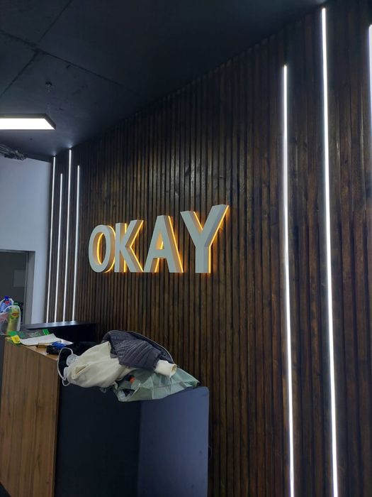 5000 тг,наружная реклама,банер,обьемные буквы,стенд,лайтбокс