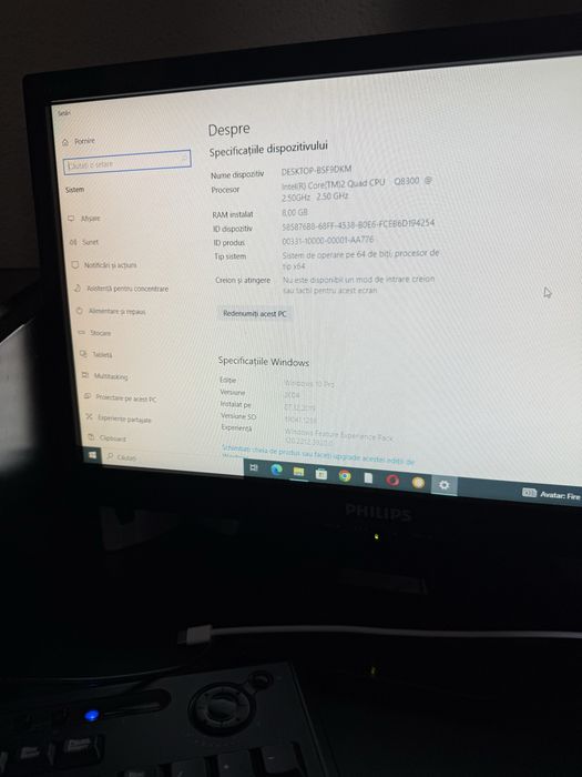 P C. monitor si tastatura , stare perfecta !