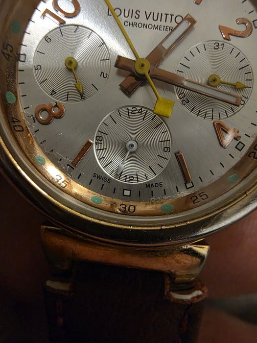 Ceas automat Louis Vuiton Tambour Chronometer