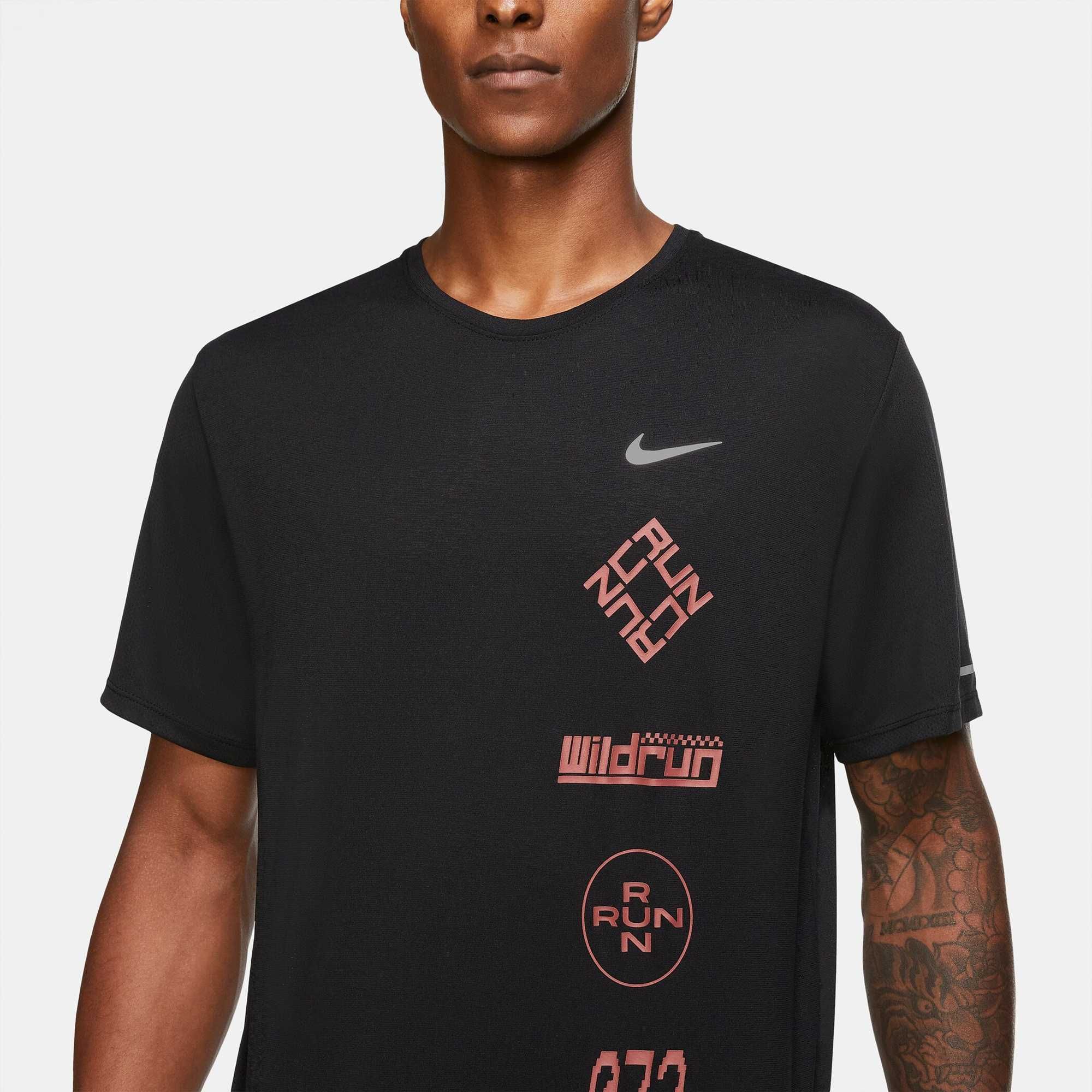 Найк Nike Running Dri Fit Miler мъжка тениска за бягане размер L