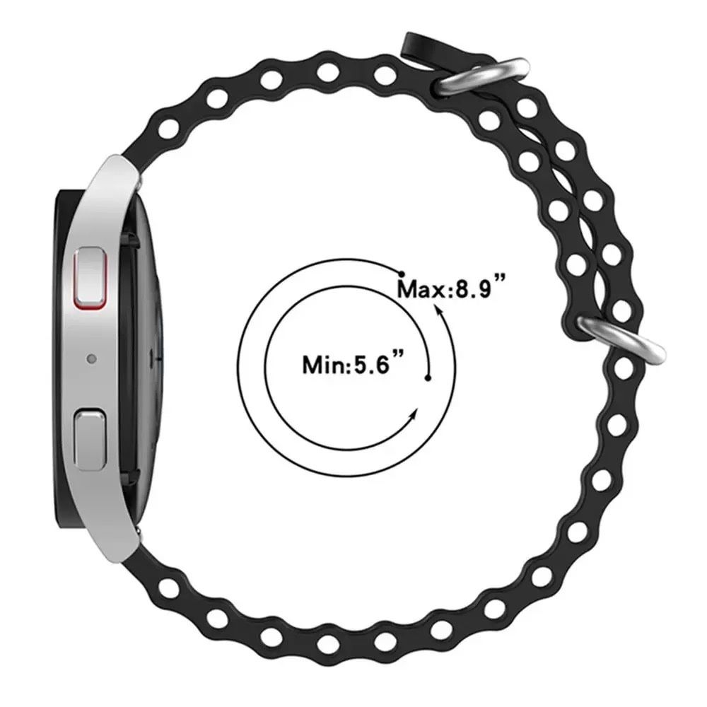 Силиконови каишки Ocean Band за Samsung/Huawei/Xiaomi/Amazfit/Garmin