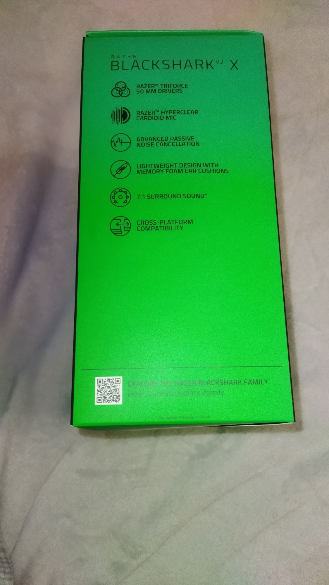 Razer Blackshark V2 X гейминг слушалки