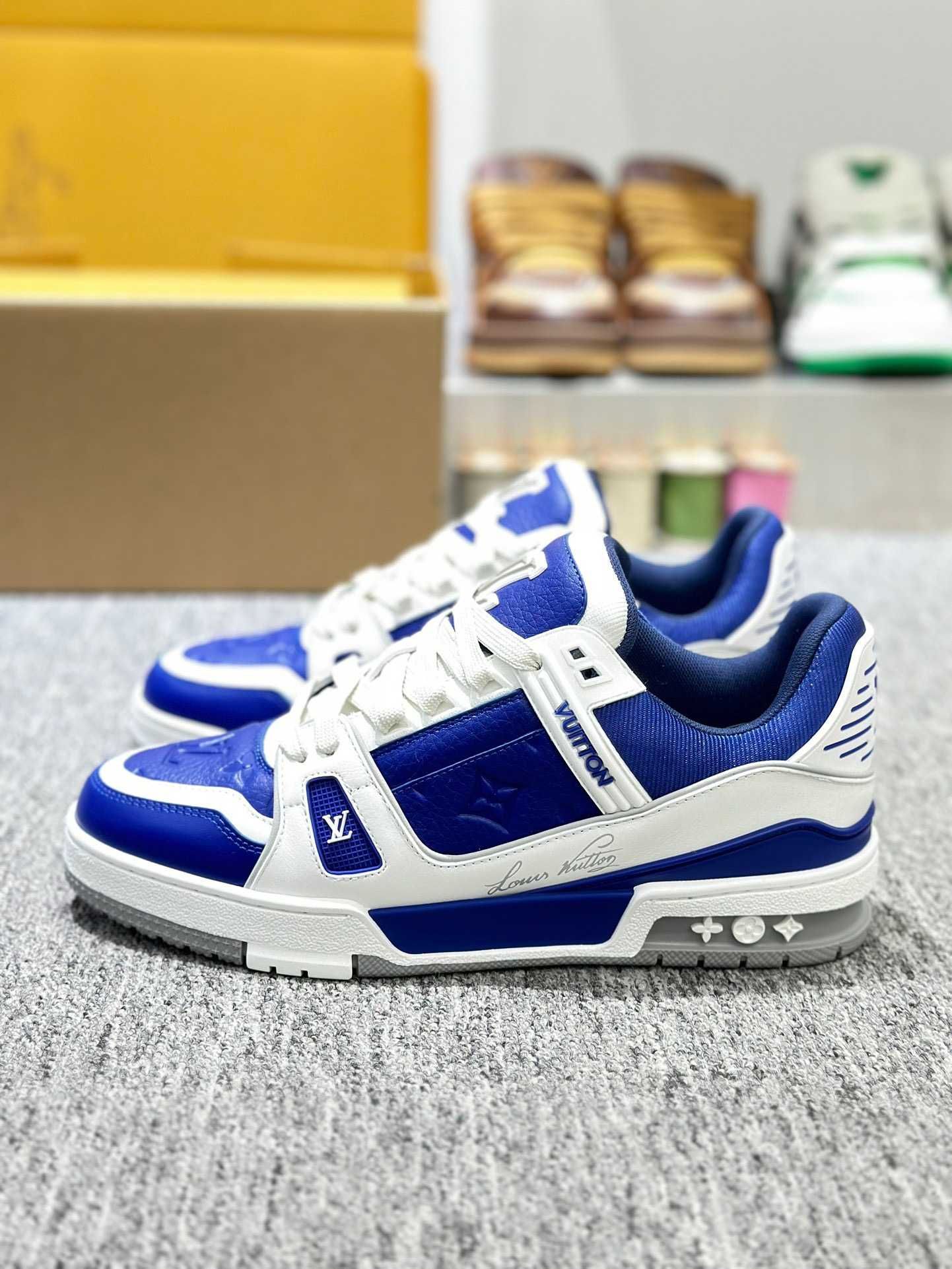 Adidasi Louis Vuitton Trainer Premium