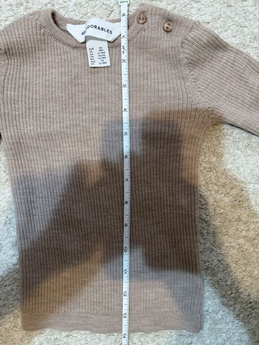 Set de lana merinos H&M, marimea 86, 12-18M