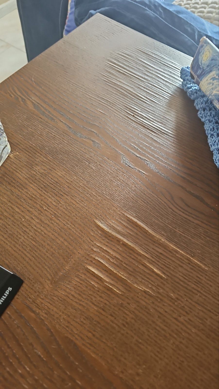 IKEA MALM бюро, черно-кафяво