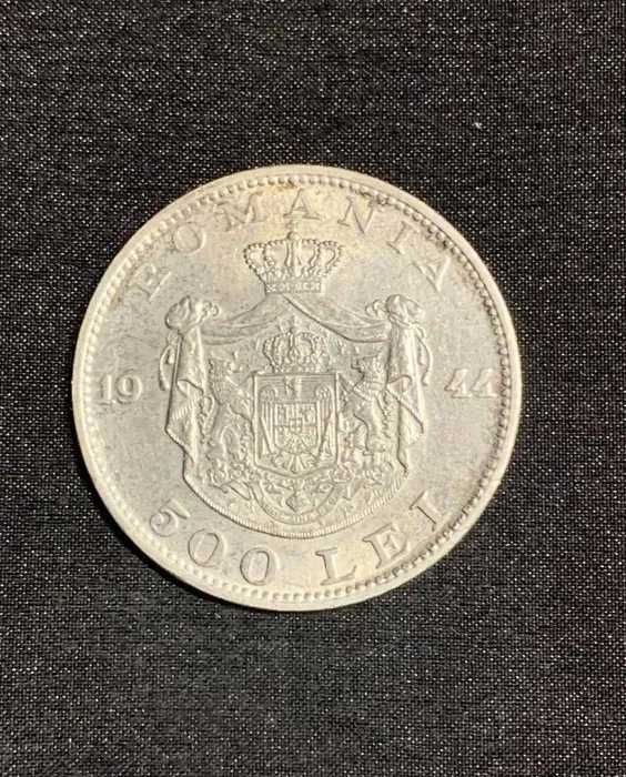 500 lei moneda din argint din anul 1944