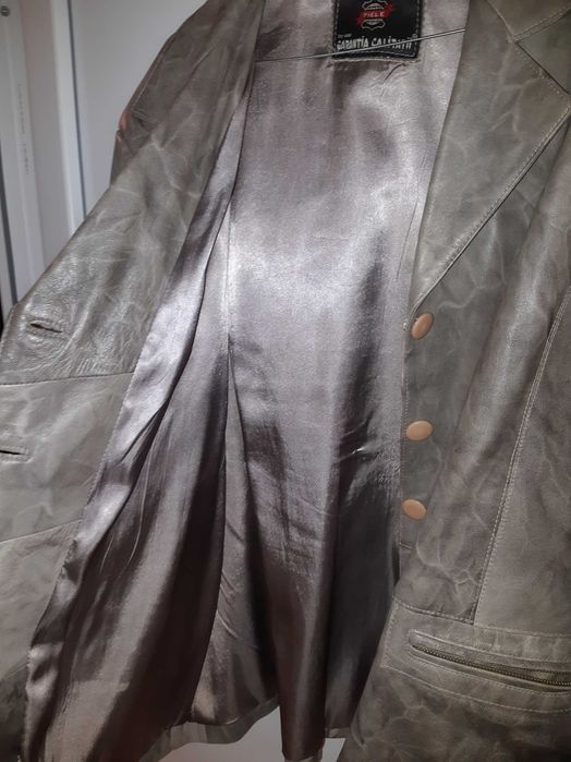 vand haina piele gri mar 52