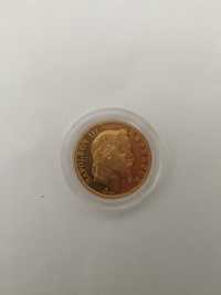 50 златни франка Наполеон с венец