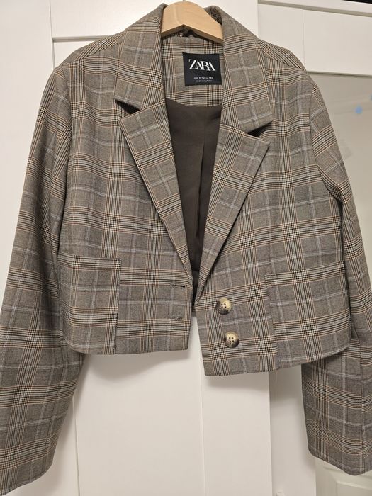 Sacou Zara fete in carouri