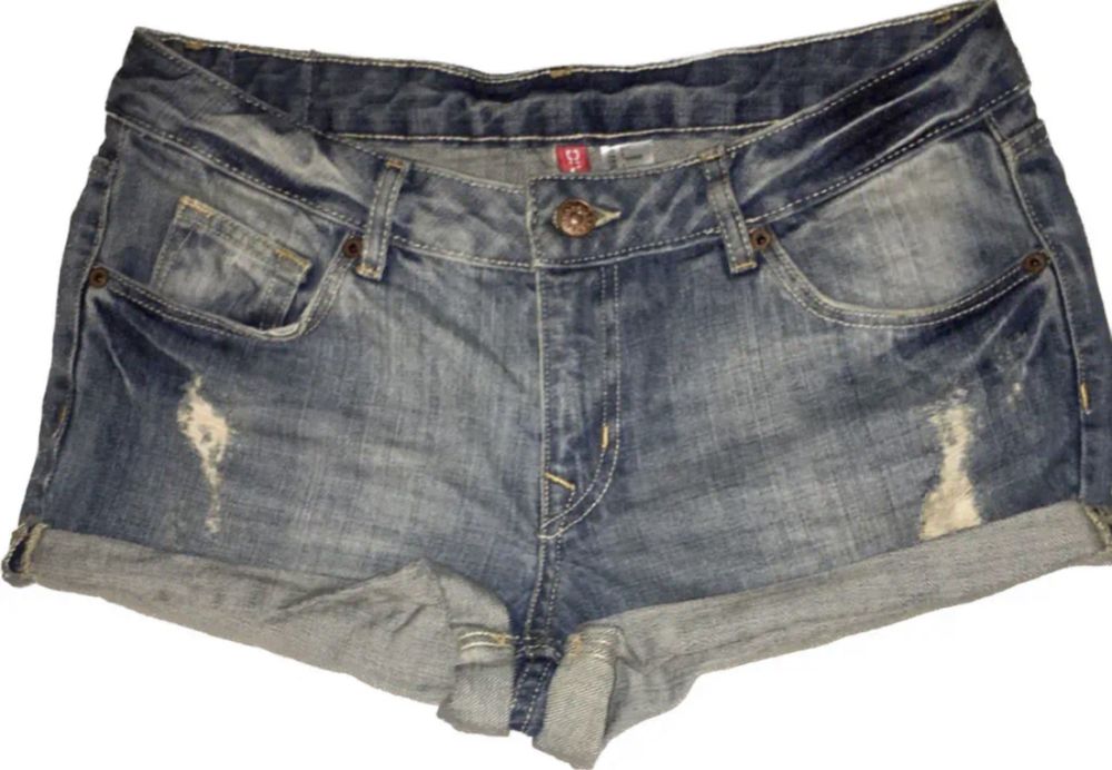 Pantaloni scurti din jeans