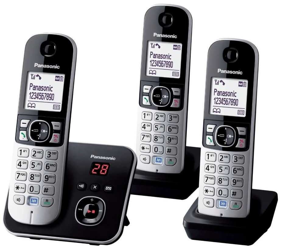 Set 3 telefoane DECT PANASONIC KX-TG6823